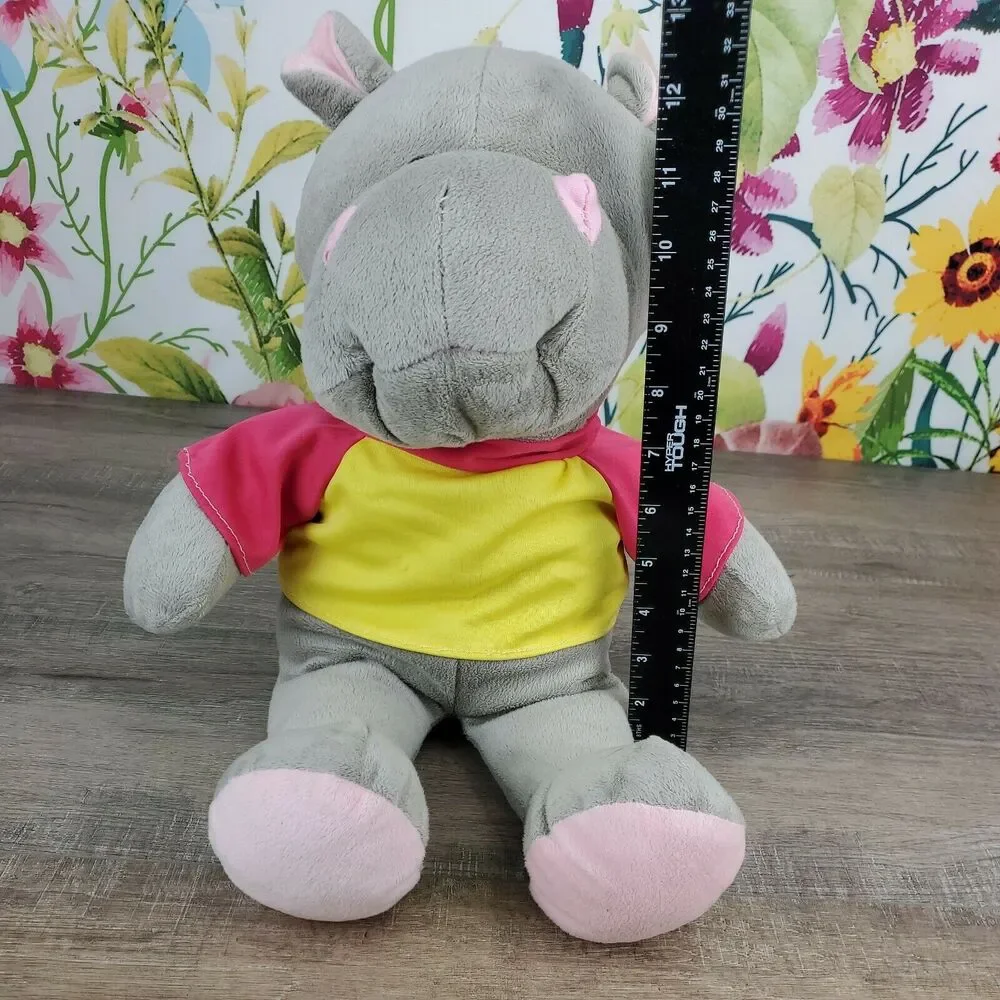 K&K Sales Hippo Plush 17